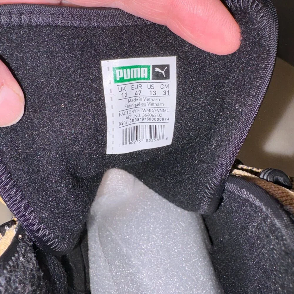 PUMA Ren boot Tan suede size 13